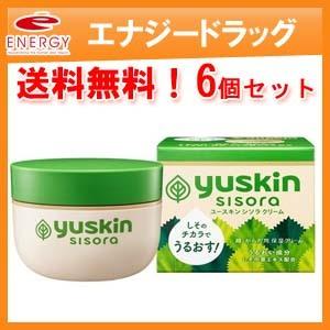 【送料無料・6個セット】【ユースキン製薬】【医薬部外品】ユースキン　シソラ　クリーム　ボトル（１１０...