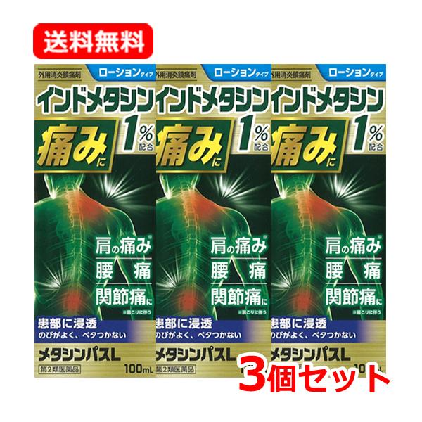【第2類医薬品】【送料無料・メール便・3個セット】タカミツ メタシンパスL 100ml×3 【 ロー...