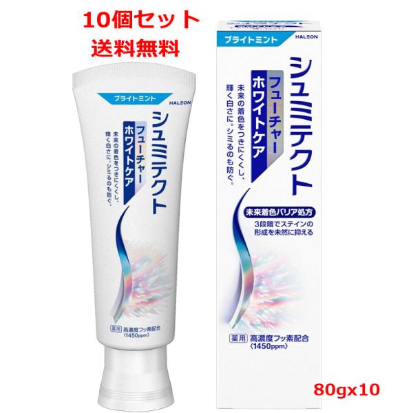 【医薬部外品】【送料無料　10個セット】【Haleonジャパン】シュミテクト フューチャー ホワイト...