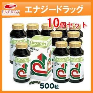 【10個セット】【クロレラ工業】グロスミン　500粒 健康補助食品 