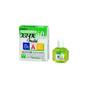 【第2類医薬品】スマイル 40 EX　マイルド 15ml 点眼剤