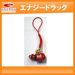 幸運を運ぶ　会津の赤べこストラップ   【赤色】