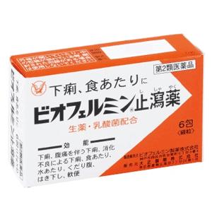 第2類医薬品 大正製薬 ビオフェルミン止瀉薬 6包 エナジードラッグ 通販 Paypayモール