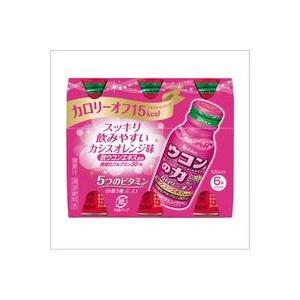 【ハウス】　　ウコンの力　カシスオレンジ味　　100ml×6本｜denergy