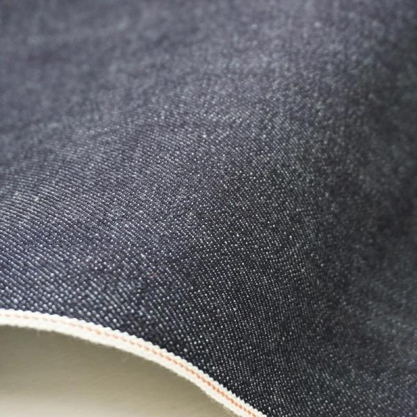 デニム生地 岡山デニム ストレッチセルビッチデニム 12オンス 綿 コットン 98% ポリウレタン2...