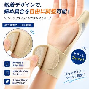 親指サポーター 手首サポーター 腱鞘炎 親指 ...の詳細画像5