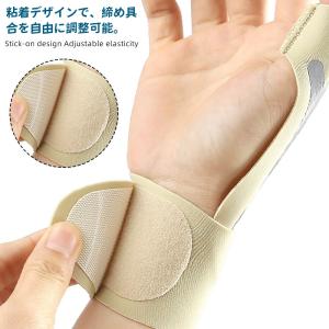 手首サポーター 腱鞘炎 薄型 薄手 固定 親指...の詳細画像5
