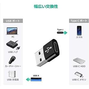 type-CメスからUSBオス変換アダプターi...の詳細画像1