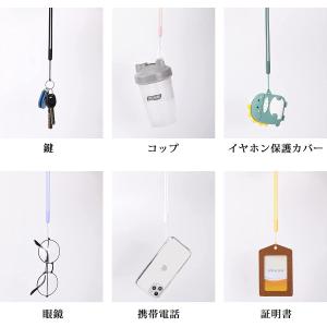 スマホストラップ ハンド シリコン ストラップ...の詳細画像3