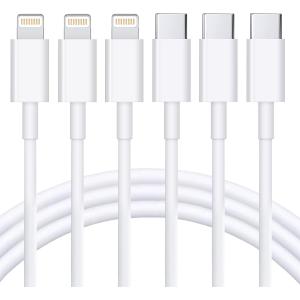iPhone充電ケーブル 1M 3本セット Ty...の商品画像