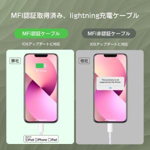 iPhone充電ケーブル 1M 3本セット T...の詳細画像2