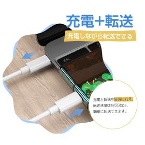 Type-Cケーブル PD急速充電 60W 3...の詳細画像2