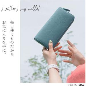 長財布 レディース 牛革 多機能財布 本革 超...の詳細画像4