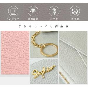 財布 レディース 二つ折り ミニ財布 お札折ら...の詳細画像3