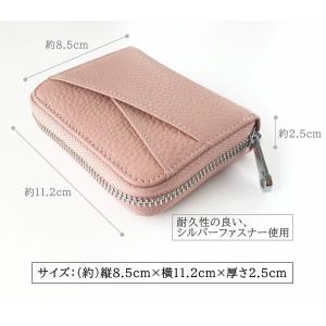 財布 レディース 二つ折り ミニ財布 お札折ら...の詳細画像2