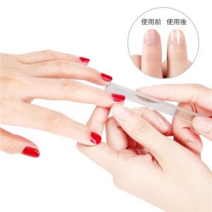 爪やすり ガラス 爪磨き ガラス 簡単につやつ...の詳細画像5