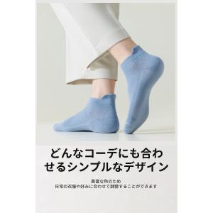メンズ くるぶしソックス 6足セット 浅履き ...の詳細画像3