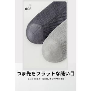 メンズ くるぶしソックス 6足セット 浅履き ...の詳細画像4
