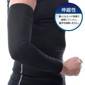 アームカバー メンズ 接触冷感 日焼け対策 ス...の詳細画像2