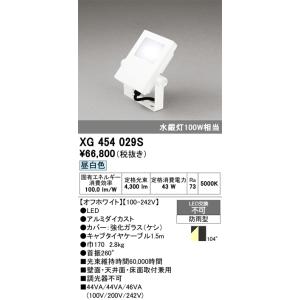 ODELIC（オーデリック） XG454017S LED投光器 : でんきサロンまてり