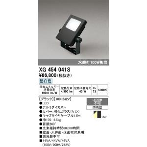 オーデリック  XG454041S  LED投光器