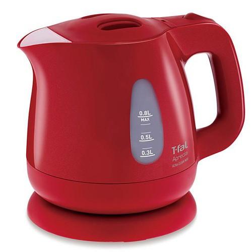 T-fal  電気ケトル アプレシア ウルトラクリーン ネオ 0.8L ルビーレッド KO3905J...