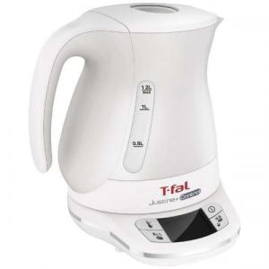 ティファール T-fal 電気ケトル ジャスティンプラスコントロール ホワイト 1.2L KO7551JP 〈KO7551JP〉