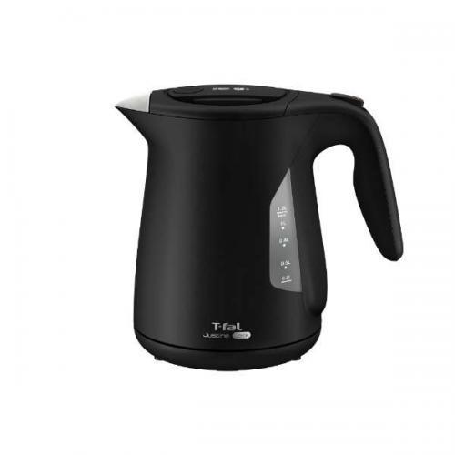 ティファール T-fal 電気ケトル ジャスティン ロック 1.2L ブラック KO5908JP〈K...