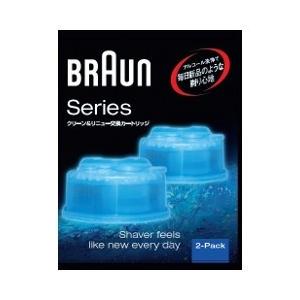 ブラウン BRAUN 専用洗浄カートリッジ 2個入 クリーン&amp;リニューシステム専用 CCR2CR 〈...