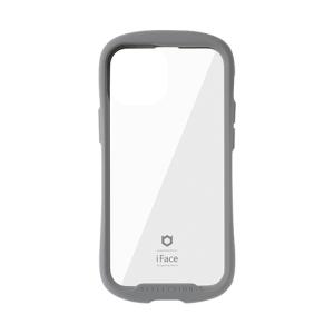 Hamee ハミィ 〈iPhone 13 mini専用〉iFace Reflection強化ガラスクリアケース グレー 41-933039 〈41933039〉｜denkichiweb