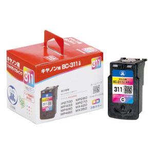 JIT/ジットキヤノン BC-311 カラー対応 リサイクルインク JITC311CN 〈JITC3...
