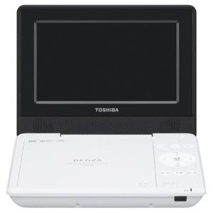 TOSHIBA ポータブルDVDプレイヤー SD-P710S-W 東芝 〈SDP710SW〉