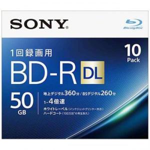 SONY 録画用BD-R DL 片面2層 50GB 4倍速対応 10枚入 10BNR2VJPS4