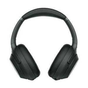 SONY ワイヤレスノイズキャンセリングヘッドホン ハイレゾ Bluetooth対応 ブラック WH-1000XM3B ソニー 〈WH1000XM3BM〉｜denkichiweb