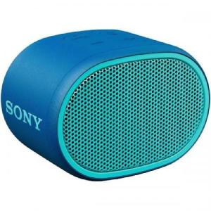SONY ワイヤレスポータブルスピーカー 防水 Bluetooth対応 ブルー SRS-XB01L ソニー 〈SRSXB01-LC〉｜denkichiweb