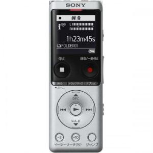 ソニー SONY リニアPCM対応ICレコーダー 4GBメモリ内蔵+外部マイクロSDスロット搭載 シルバー ICD-UX570FS 〈ICDUX570F-SC〉