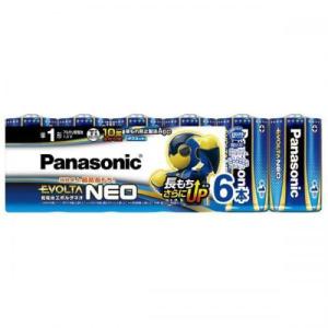 パナソニック Panasonic エボルタネオ EVOLTANEO 単1電池 LR20NJ/6SW 〈LR20NJ6SW〉