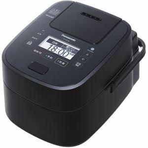 Panasonic 炊飯器 圧力スチームIH炊飯ジャー Wおどり炊き 5.5合 ブラック SR-VSX108-K パナソニック 〈SRVSX108-K〉