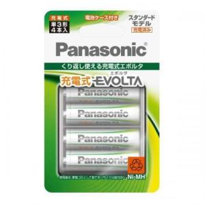 パナソニック Panasonic EVOLTA エボルタ スタンダードモデル 単3型 4本パック BK-3MLE/4BC 〈BK3MLE4BC〉