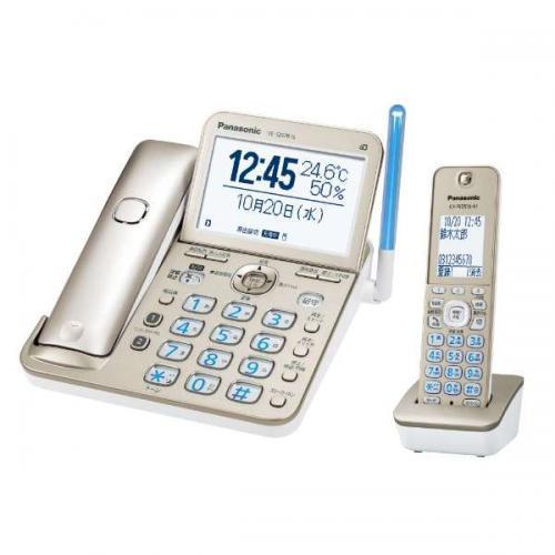 パナソニック Panasonic コードレス電話機 子機1台付き シャンパンゴールド VE-GD78...