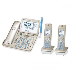 パナソニック Panasonic コードレス電話機 子機2台付き シャンパンゴールド VE-GD78DW-N 〈VEGD78DW-N〉｜denkichiweb