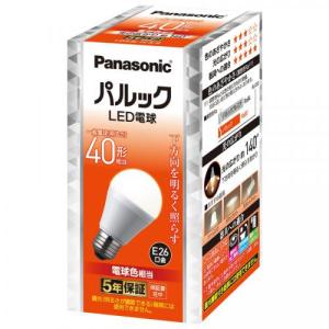 パナソニック Panasonic LED電球 一般電球形 485lm 電球色 下方向タイプ LDA4LHS4〈LDA4LHS4〉｜denkichiweb