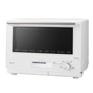 パナソニック Panasonic NE-BS8A-W スチームオーブンレンジ Bistro (ビストロ) 2段調理タイプ 30L ホワイト〈NEBS8A-W〉