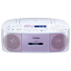 東芝 TOSHIBA  ワイドFM対応 CDラジカセ TYCDS7-P 〈TYCDS7-P〉