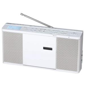 TOSHIBA ワイドFM対応SDUSBCDラジオ TY-CX700 東芝 〈TYCX700-W〉