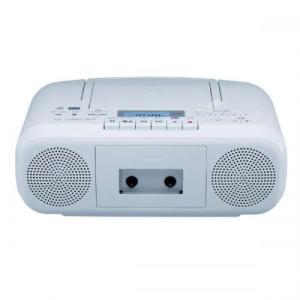 TOSHIBA 東芝 CDラジカセ ラジオ+CD+カセットテープ ホワイト