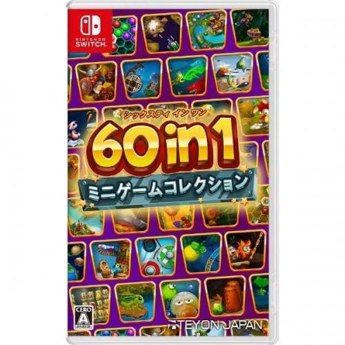 テヨンジャパン TAEYEON Nintendo Switchソフト 60 in 1 ミニゲームコレ...