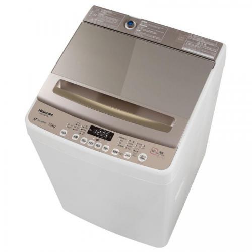 【5/29までP3倍】ハイセンス Hisense 7.5kg 全自動洗濯機  HW-DG75C (宅...