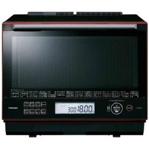 東芝 TOSHIBA 過熱水蒸気オーブンレンジ 石窯ドーム 30L グランレッド ER-TD3000-R 〈ERTD3000-R〉