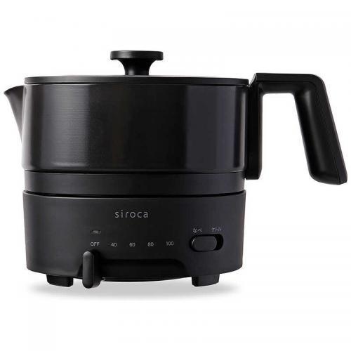 シロカ siroca おりょうりケトル ちょいなべ SK-M251(K) ブラック 〈SKM251-...